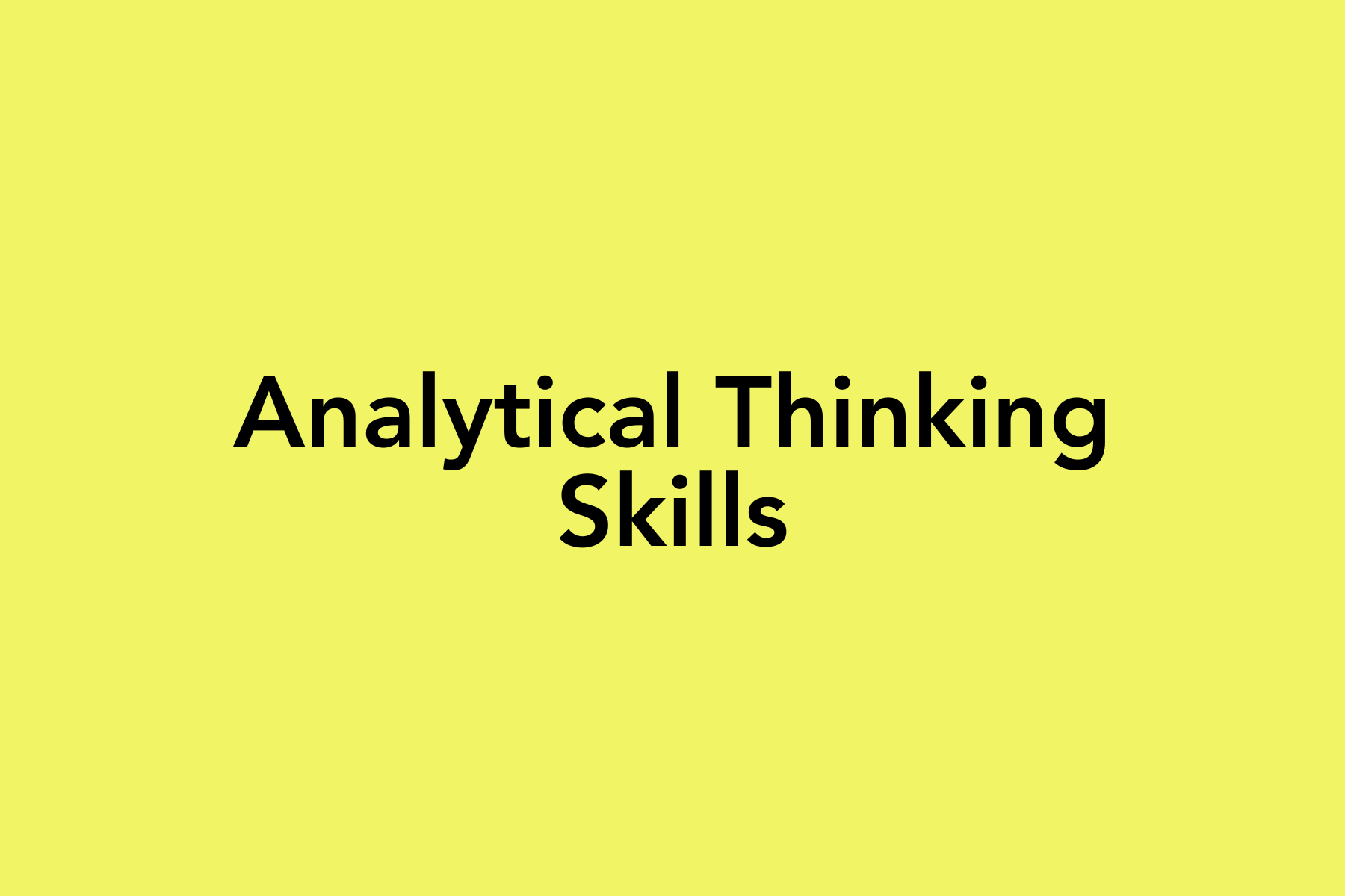 Analytical Thinking Skills Kemampuan Berpikir Analitis Playbook   Analytical Thinking Skills 1 