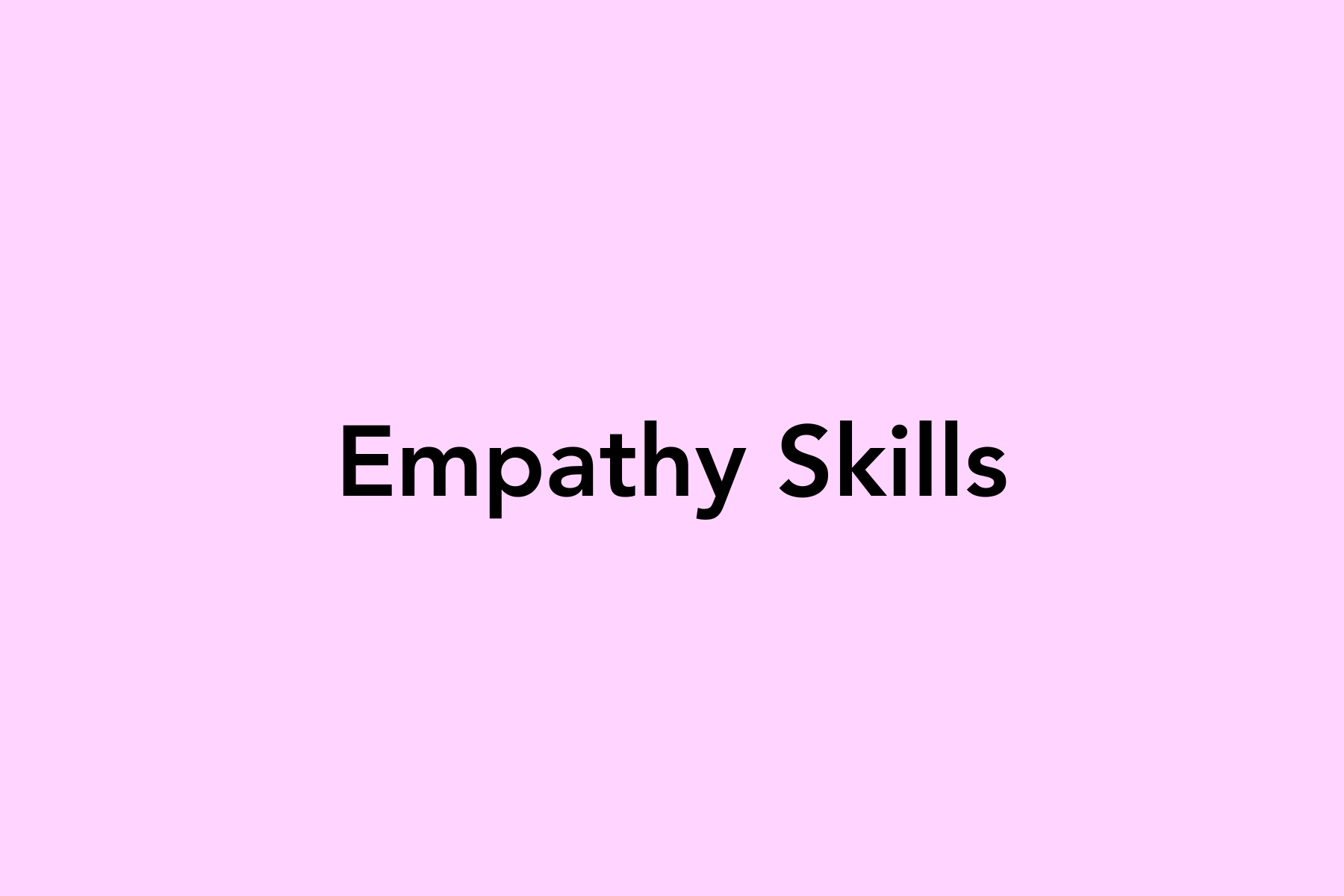 Empathy Skills (Kemampuan Empati) - Playbook