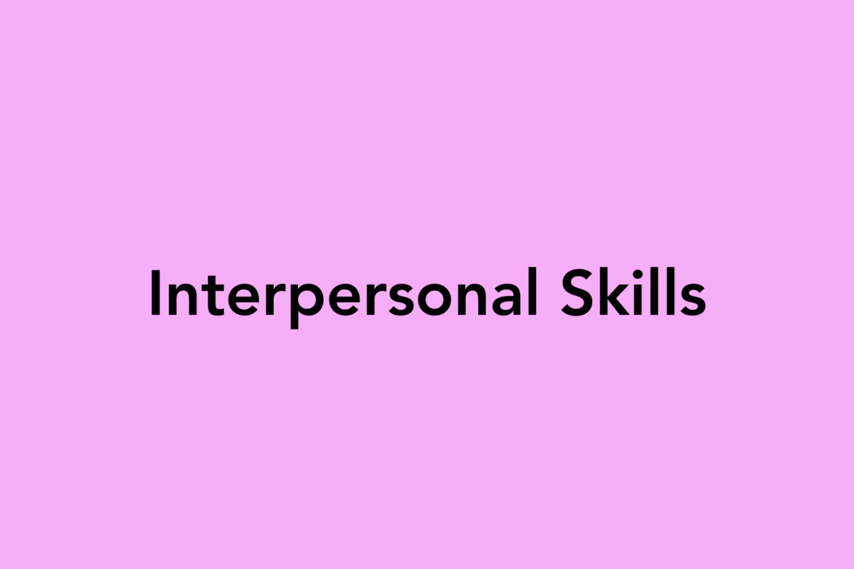 Interpersonal Skills Kemampuan Interpersonal Playbook