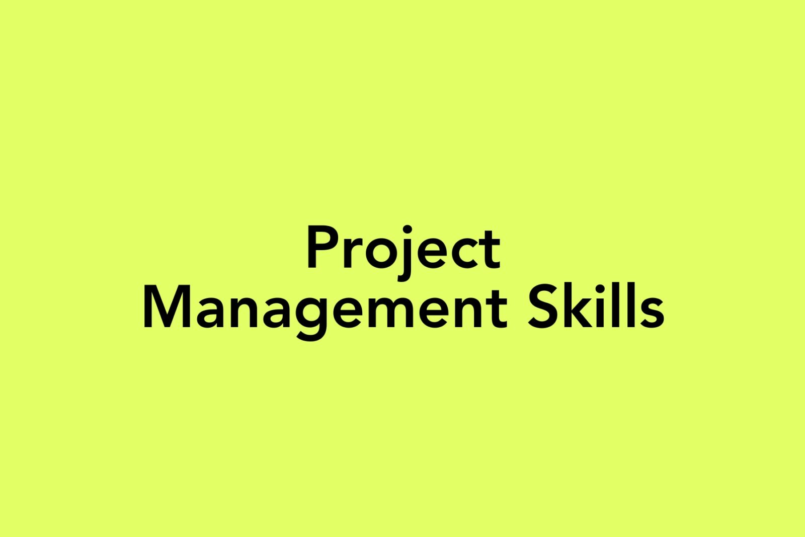 project-management-skills-playbook